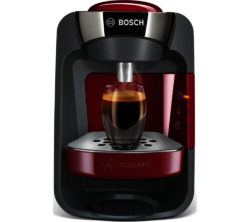 BOSCH  SUNY TAS3203GB Coffee Machine - Red